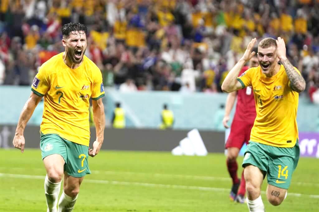 世足澳洲1：0擊敗丹麥 闖16強追平隊史紀錄